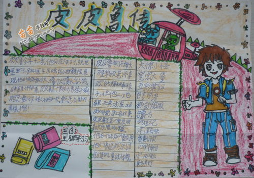 画书主要内容的手抄报 读书主题手抄报