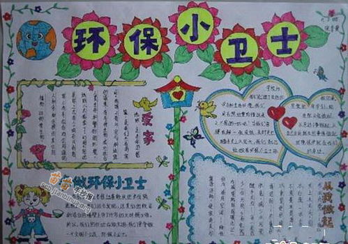 环保手抄报简单好看精选5张