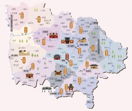 临汾的东南方向有哪几个省