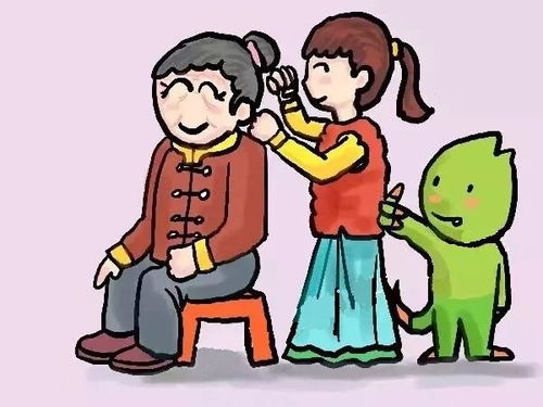 捶捶背揉揉肩表情包，捶捶背的可爱图片表情包