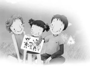 爸爸看见我来了,高兴地笑了仿写