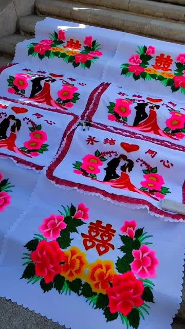 什么是用针线在织物上绣制的各种装饰图案的总称