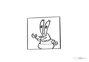 痞老板简笔画怎么画