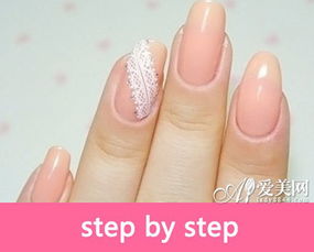 指甲贴片教程，指甲贴花图案样式图片