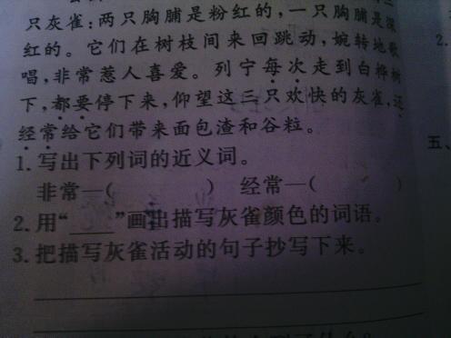 经常的反义词是什么，经常的近义词是什么 三年级