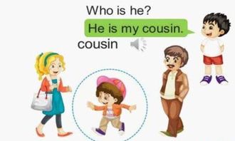 同辈表亲的英语怎么读单词啊，同辈表亲用英语怎么读?