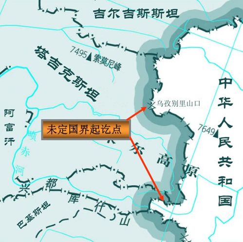 塔吉克斯坦与中国边界是什么?