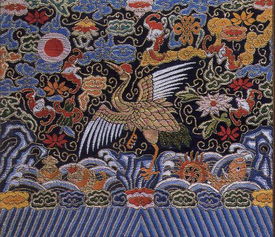 补子瞻赠姜唐佐秀才，补子的图案是什么动物