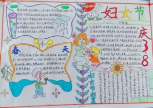 妇女节手抄报手写内容