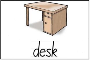 书桌的英语怎么读Desk，桌子的英语