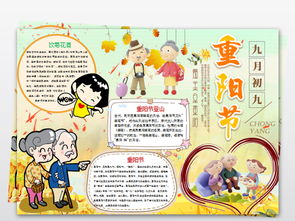 重阳节小报内容，重阳节小报8k