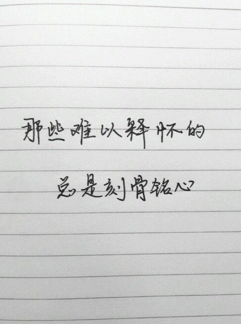 难以释怀是什么意思?