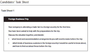 bec中级口语考试流程