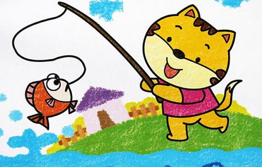 小猫钓鱼读后感一年级，小鲤鱼跳龙门小猫钓鱼读后感