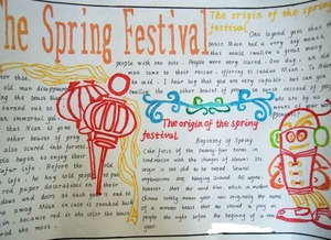 关于春节的英语手抄报兔年，关于春节的英语手抄报2023年