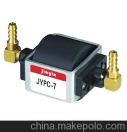 电磁泵的工作原理演示图，电磁泵拆解图