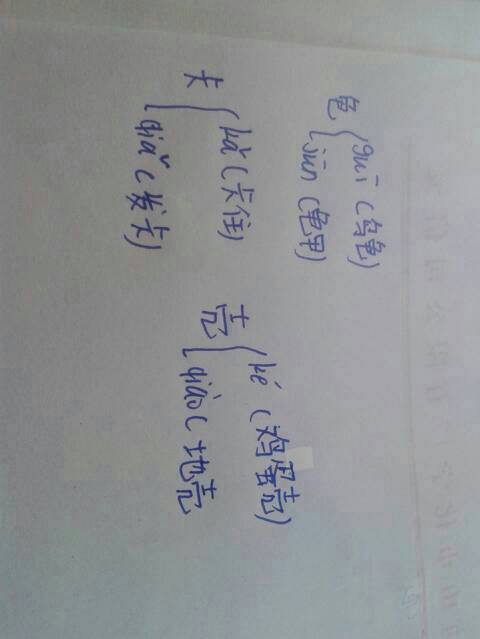 卡的多音字怎么读，卡的多音字组词组词语