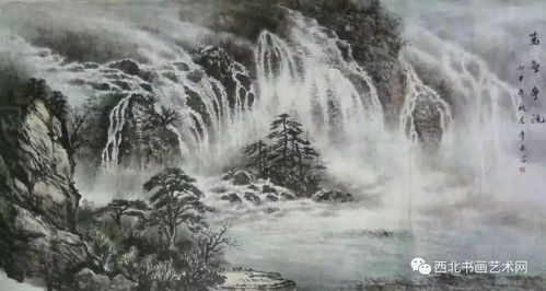 万壑争流千崖竞秀什么意思，樵歌一曲众山皆响,松云满目万壑争流