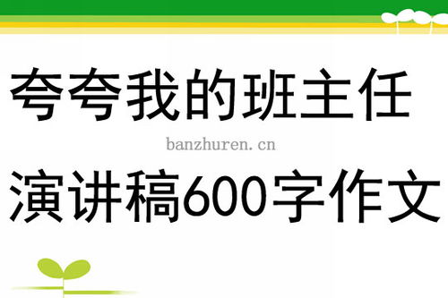 我的班主任作文600字