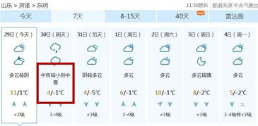 东明天气预报40天查询，东明天气预报三天