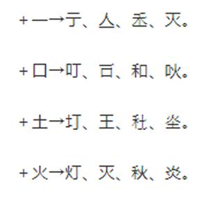 炎加偏旁组成新字再组词，火加偏旁组成新字二年级