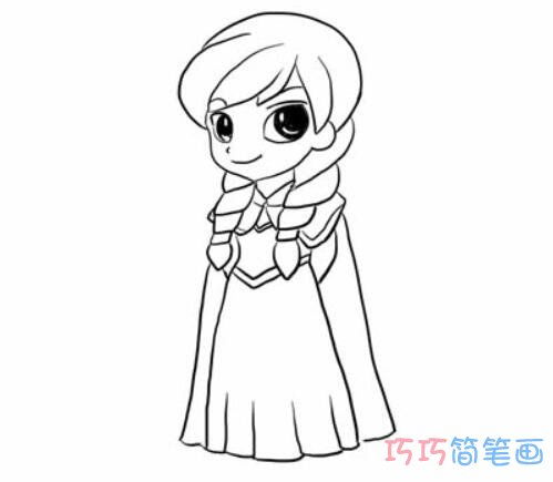 可爱又美丽的公主怎么画，美丽的公主怎么画 可爱美少女又简单