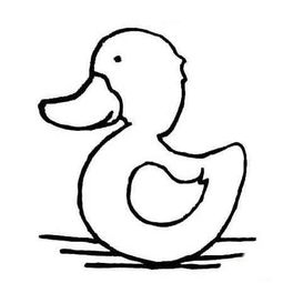 画鸭子的简笔画视频，画鸭子的简笔画 一步一步