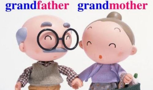 祖父的英语单词怎么写，祖父外祖父的英语