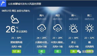 聊城市候菅镇天气