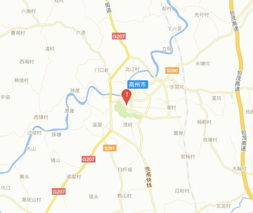 广东省茂名市高州市属于哪个市哪个区