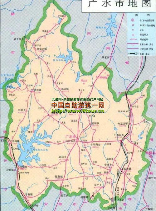 湖北广水市地图，广水市地图高清版大图