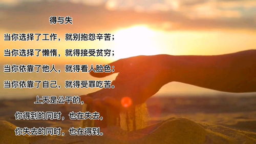 得与失是什么意思