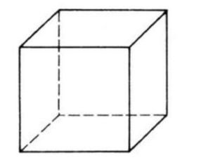 立方体图形图片素描，立方体图形手工制作大全