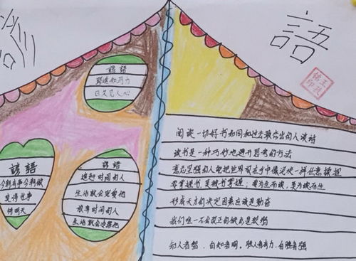 关于读书的手抄报字很少