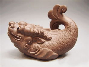 鱼化龙紫砂壶，鱼化龙图案大全图片