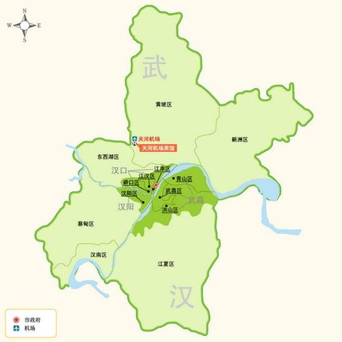 武汉行政区划地图，武汉行政区划代码查询表