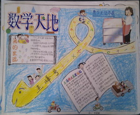 测量手抄报三年级简单，测量手抄报图片三年级 模板