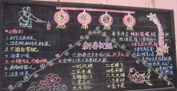 喜迎新年黑板报资料?