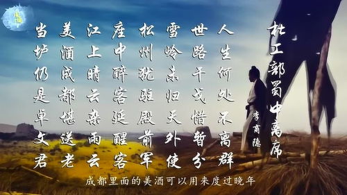 杜工部蜀中离席全诗分析，杜工部蜀中离席尾联分析