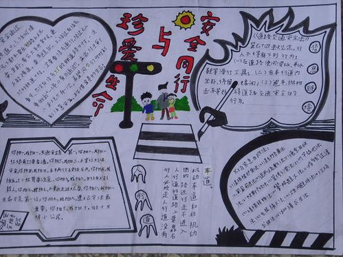 关于珍爱生命呵护健康的手抄报 珍爱生命手抄报