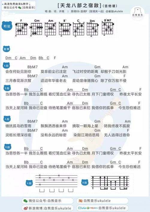 宿敌歌词什么意思，天龙十八部之宿敌歌词