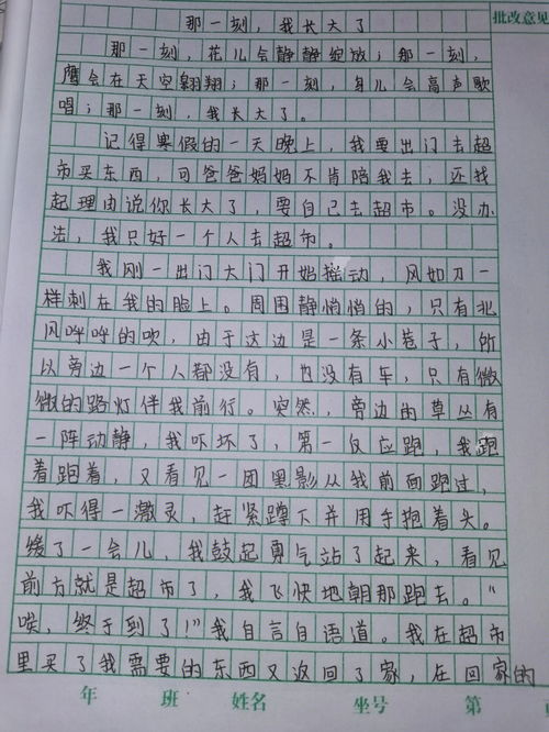 我的成长小学作文400字