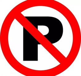 禁止停车用英语怎么说?