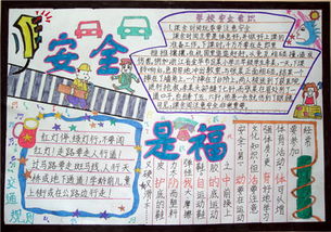 有关安全手抄报的内容?