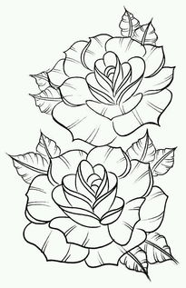 画花的素描画，画花瓶