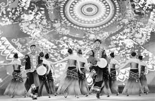 象脚鼓舞，象脚鼓简笔画