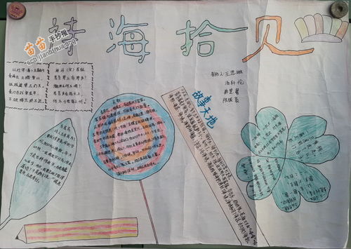 诗海拾贝手抄报