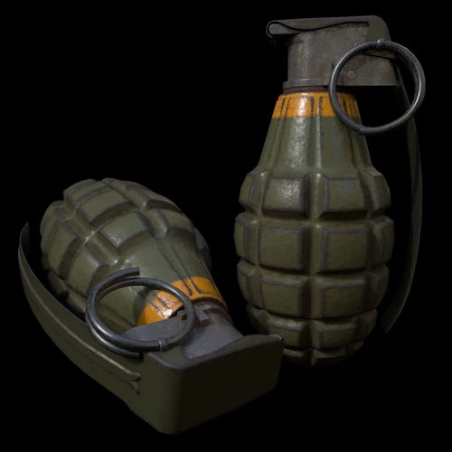 高爆手雷图片，香瓜手雷图片