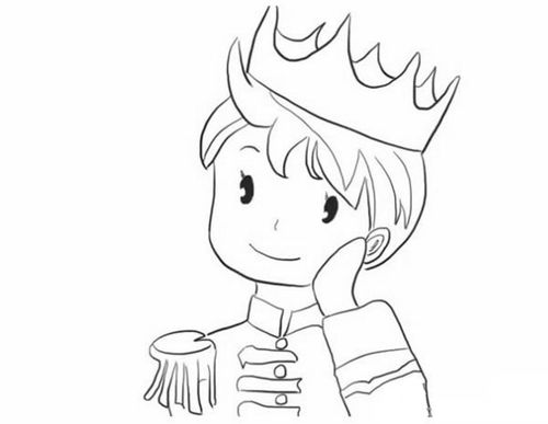 有关小清新文艺的简笔小插画-小王子简笔画怎么画?