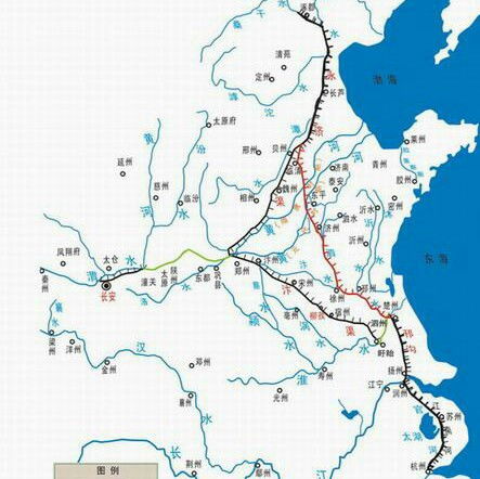 隋唐大运河是谁修建的，隋唐大运河和京杭大运河区别